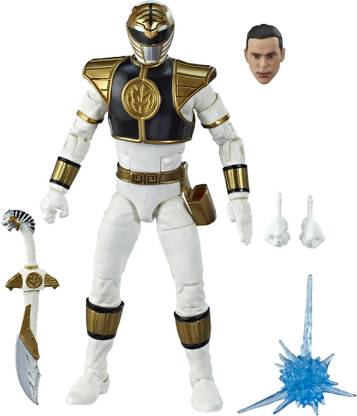 Power Rangers Lightning Collection 6-Inch Mighty Morphin White Ranger Collectible Action Figure