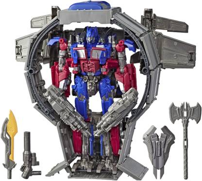 ट्रांसफॉर्मर Toys Studio Series 44 Leader Class: Dark of the Moon movie Optimus Prime, Ages 8 and Up, 8.5-inch