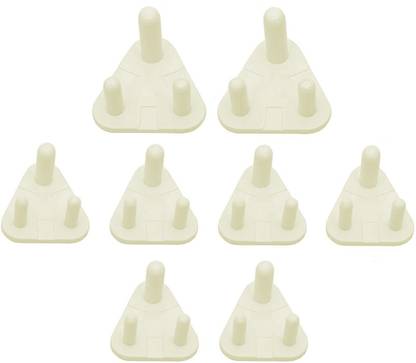 SYGA Pack of 8 Indian Plug Protector Combo for Baby Safety