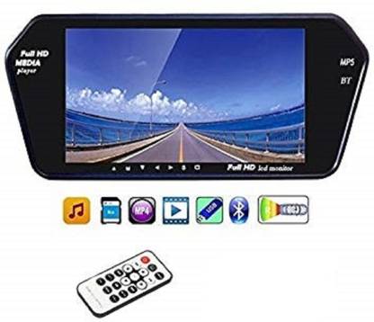 Auto Snap 7 Inch Full HD LED Screen with Bluetooth and Touch Panel Black LED