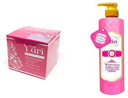 Yuri Whitening Body Lotion Combo