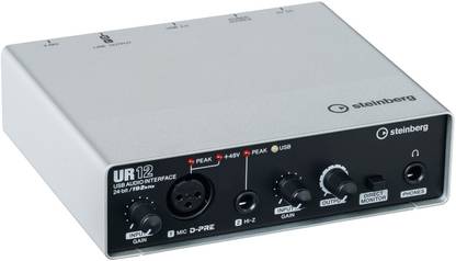 Steinberg UR12 24-bit/192 kHz USB 2.0 audio interface 2 Tracks Digital Multi-track Recorder