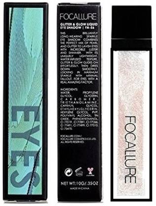 FOCALLURE Glitter & Glow Liquid Eye Shadow 10 ml