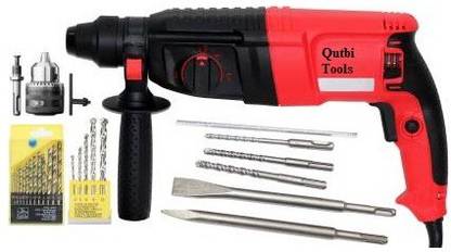 Qutbi tools Electric Demolition Jack Hammer Rotary Hammer Electric Concrete Drill Rotary Hammer Drill