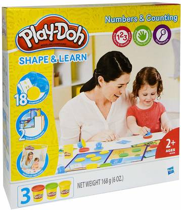 PLAY-DOH Shape and Learn Numbers and Counting