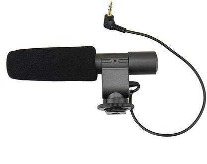 JJC Microphone For DV or DSLR with microphone holder and path Microphone