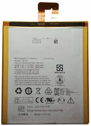 Devew Mobile Battery For  Lenovo S5000 S5000H L13D1P31 3550 mAh