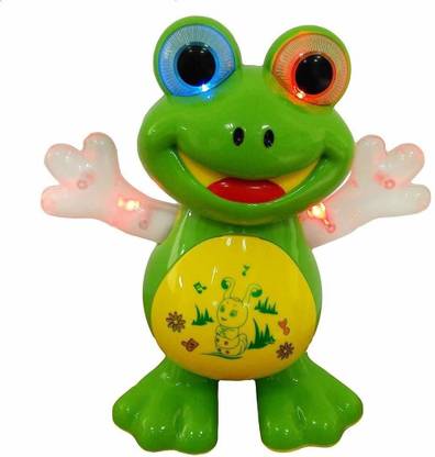 my star trading Dancing Frog with LED Lights Flashing and Music