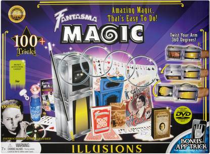 Fantasma Magic Fantasma Illusions 100+ Tricks 7+ Toy Bubble Maker