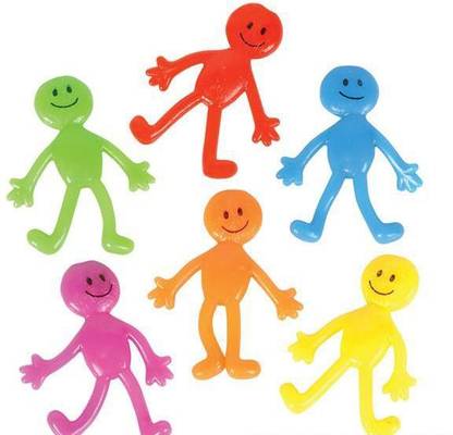 DollarItemDirect 2.5" STRETCH SMILEY FACE Case of 1728 Toy Bubble Maker