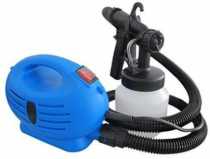 Smokey Electric Portable Sprayer Compressor and Paint Zoom Sprayer Gun Machine Use for Home & Office Oil Painting Machine Electric Portable Spray Painting Machine Blue Color (New Sanitizing Machine) (Pack of 1) Blue Spray Paint 850 ml