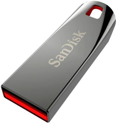 SanDisk SDCZ71-064G-I35 64 GB Pen Drive Compatible with Laptop, Audio Player, Desktop Computer, Television USB 2.0 Metal Case