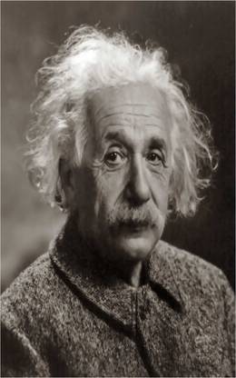 Albert Einstein Big Size Flex Poster for Room B24 Paper Print