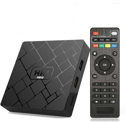 THINK INFOTECH Hk1 Mini Android 9.0 Pie 2gb Ram 16gb Rom Rockchip Rk3229 Quad Core 2.4ghz Wifi Media Player Vp9 H.264 4k Android TV Box. Media Streaming Device