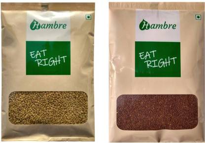 Hambre Spice Combo - Methi Dana 200gm + Rai (Ragi) 200gm
