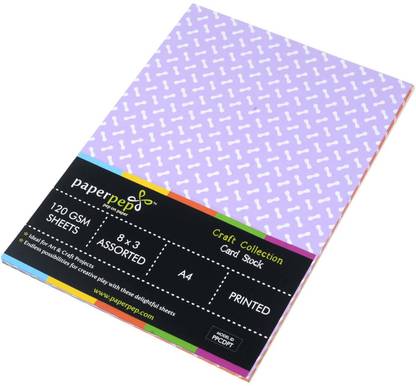 Paper Pep Card Stock Printed Bone A4 120GSM 30 cm Acrylic Sheet
