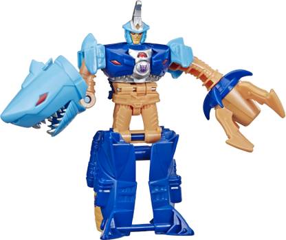 TRANSFORMERS Toys Cyberverse Action Attackers: 1-Step Changer Skybyte Action Figure - Repeatable Driller Drive Action Attack - For Kids Ages 6 and Up, 4.25-inch