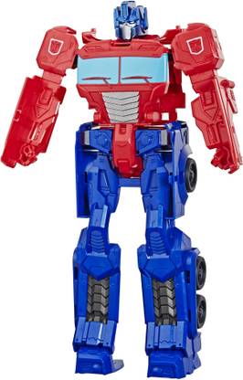 TRANSFORMERS Titan Changers Optimus Prime Action Figure - For Kids Ages 6 and Up, 11-inch