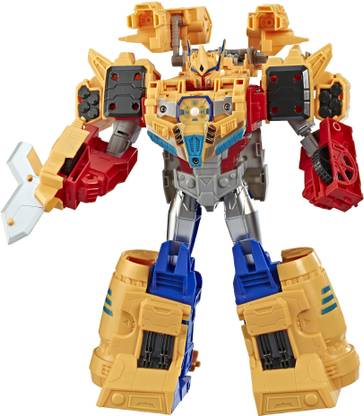 TRANSFORMERS Toys Cyberverse Spark Armor Ark Power Optimus Prime Action Figure - Combines with Ark Power Vehicle to Power Up - For Kids Ages 6 and Up, 12-inch