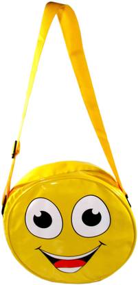 ehuntz Happy Smiley emoji shield with 2 hanging option, Bag(EH2063) Waterproof Backpack