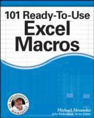 101 Ready-to-use Excel Macros
