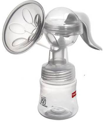 FISHER-PRICE Premium BPA Free, Manual Soft & Gentle Silicone Breast Pump with Feeder  - Manual
