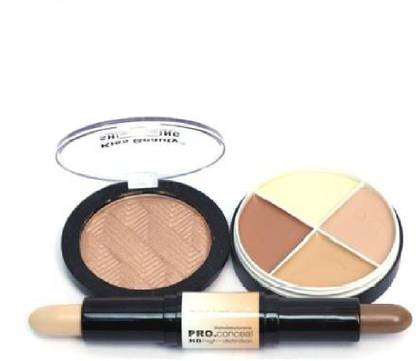 nnbb Face 3in1 Contour Kit 23001 Concealer (RTB, 34 g)
