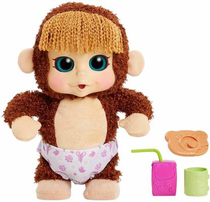 Jakks Pacific Animal Babies Feature Monkey Jumpin Lil Monkeys Girl