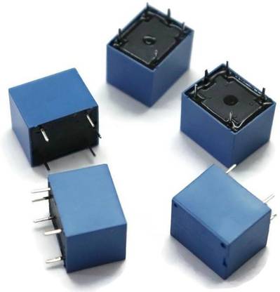 Electronic Spices Mini 12V DC Power Relay SRD-12VDC-SL Electronic Components Electronic Hobby Kit