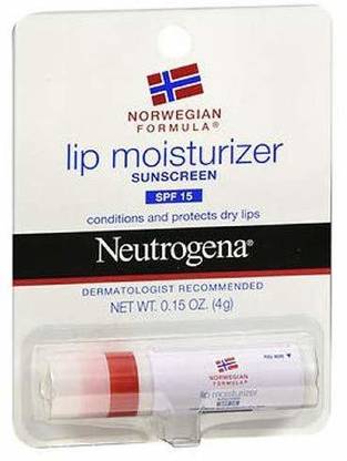 NEUTROGENA Norwegian Formula Lip Moisturizer With Sunscreen Spf 15 Natural