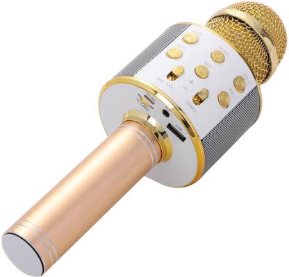 little monkey HIGH GRADE DYNAMIC SOUND WITH HD RECORDING Bluetooth Handheld Karaoke Wireless Microphone Portable Hifi Speaker 2-in-1 Sing & Recording WITH VOICE CHANGE,for LAPTOP/TABLET/PC/ALL MOBILE SUPPORTED WIRELESS, MULTICOLOUR