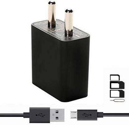 UrCart Wall Charger Accessory Combo for Xiaomi Redmi 6A, Xiaomiredmi6A, Xiaomi Redmi 6 A, Xiaomi 6A, Xiomi Mi 6A, Redmi 6A, Redmi 6 A, Mi 6A, Mi 6 A, Xiaomi Redmi S2 (Redmi Y2), Xiaomi Redmi S 2, Xiomi Mi s2, Redmi S2, Redmi S 2, Redmi Y 2, Xiomi Mi Y2, Mi S2, Mi S 2 Charger With 1 Meter Micro USB Charging Data Cable And SIM Adapter