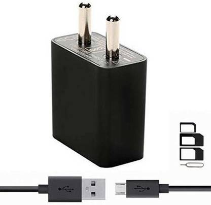 ShopReals Wall Charger Accessory Combo for Motorola Moto G Turbo, Moto G/G2, Motorola Moto X Play, Moto G 3rd Gen/G3, Moto X Style, Moto X Force, Moto G Turbo Virat Kohli Edition Charger With 1 Meter Micro USB Charging Data Cable And SIM Adapter