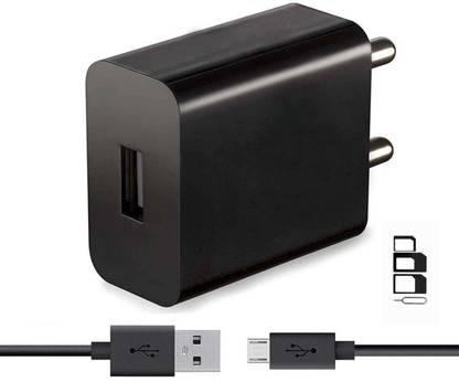 UrCart Wall Charger Accessory Combo for Xiaomi Mi 1S, Mi1S, Mi 1 S, Mi One S, Xiomi Mi1S, xiomi mi 1 S, Xiomi Mi One s, XiaomiMi1S, Xiaomi Mi1 S, Xiaomi Redmi 1S, Mi 1S, Mi 1 S, Mi One S, Xiomi Mi One S, XiaomiRedmi1S, Xiaomi Redmi One S Charger With 1 Meter Micro USB Charging Data Cable And SIM Adapter