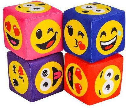 DollarItemDirect 4.5" X 4.5" QUBZ EMOTICON COLORS 12/ Case of 72 Toy Bubble Maker