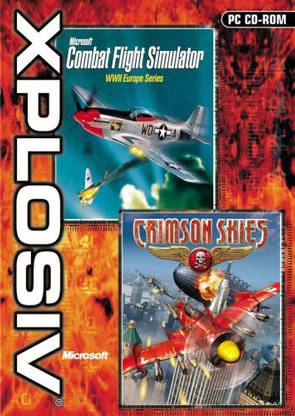 Microsoft Combat Flight Simulator w/Crimson Skies (I) for PC (WW2 Europe Series)