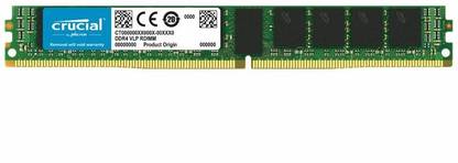 Crucial 16GB 2666 MHz DDR4 PC4-21300 DDR4 16 GB PC DDR4 SDRAM (Memory Module for Servers and Workstations (CT16G4XFD8266))