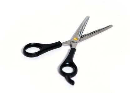 Rehman Traders Hair Two Side Thinning Scissors for Barbers Scissors