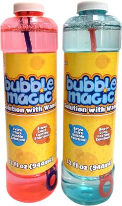 bubble magic 32oz Bubble Solution, for Kids 3+ & Above Toy Bubble Maker