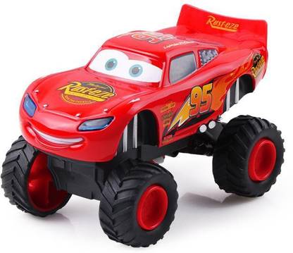 The Simplifiers Lightning McQueen Cartoon Monster Pull Back Diecast Model Car Toy Set