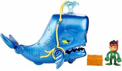 FISHER-PRICE JAKE & THE NEVER LAND PIRATES SUPER CREATURE WHALE SET