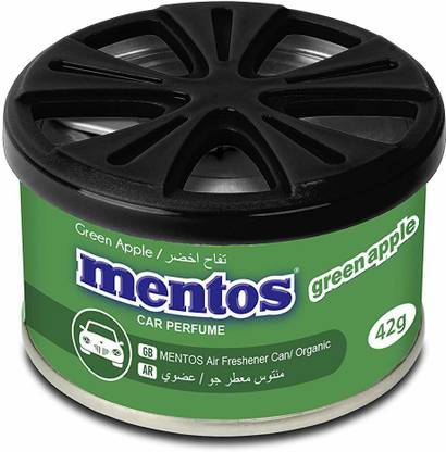 Mentos Green Apple Car Freshener Gel Green Apple Organic Car Air Freshener (42 g)