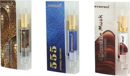 Syspro Combo Of Cobra ,555 , Chocolate Musk Attar Roll-On For Men, Woman & Unisex Apparel Perfume Floral Attar