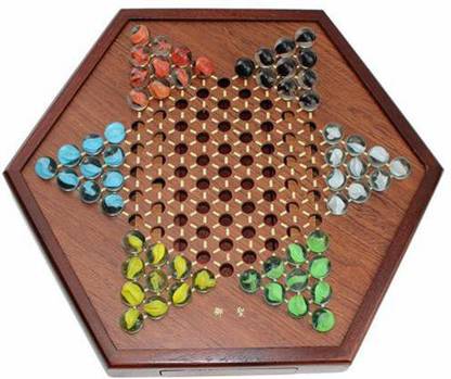 Smiling JuJu Wooden Chinese Strategy & War Board Game
