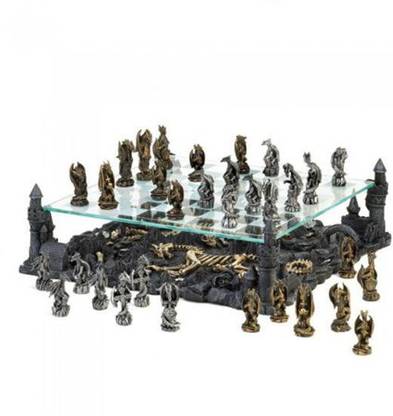 Dragon Crest DRAGON KINGDOM CHESS SET Party & Fun Board Game