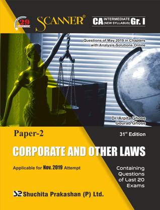 Scanner CA Intermediate Group - I Paper -3 Cost and Management Accounting Regular Edition