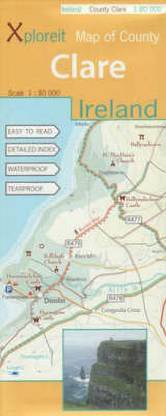 Xploreit Map of County Clare, Ireland