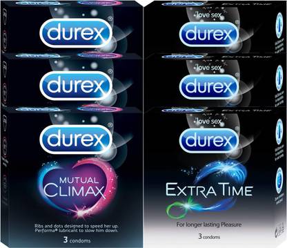 DUREX Mutual Climax, Extra Time (18 Pieces) Condom
