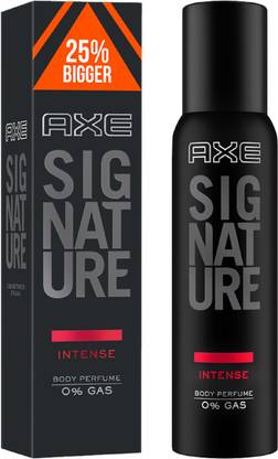 AXE Signature Intense 0% Gas Body Perfume 154ml Perfume Body Spray  -  For Men