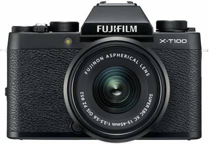 FUJIFILM X-T100 with XC15-45mm F3.5-5.6 OIS PZ Lens Mirrorless Camera Kit